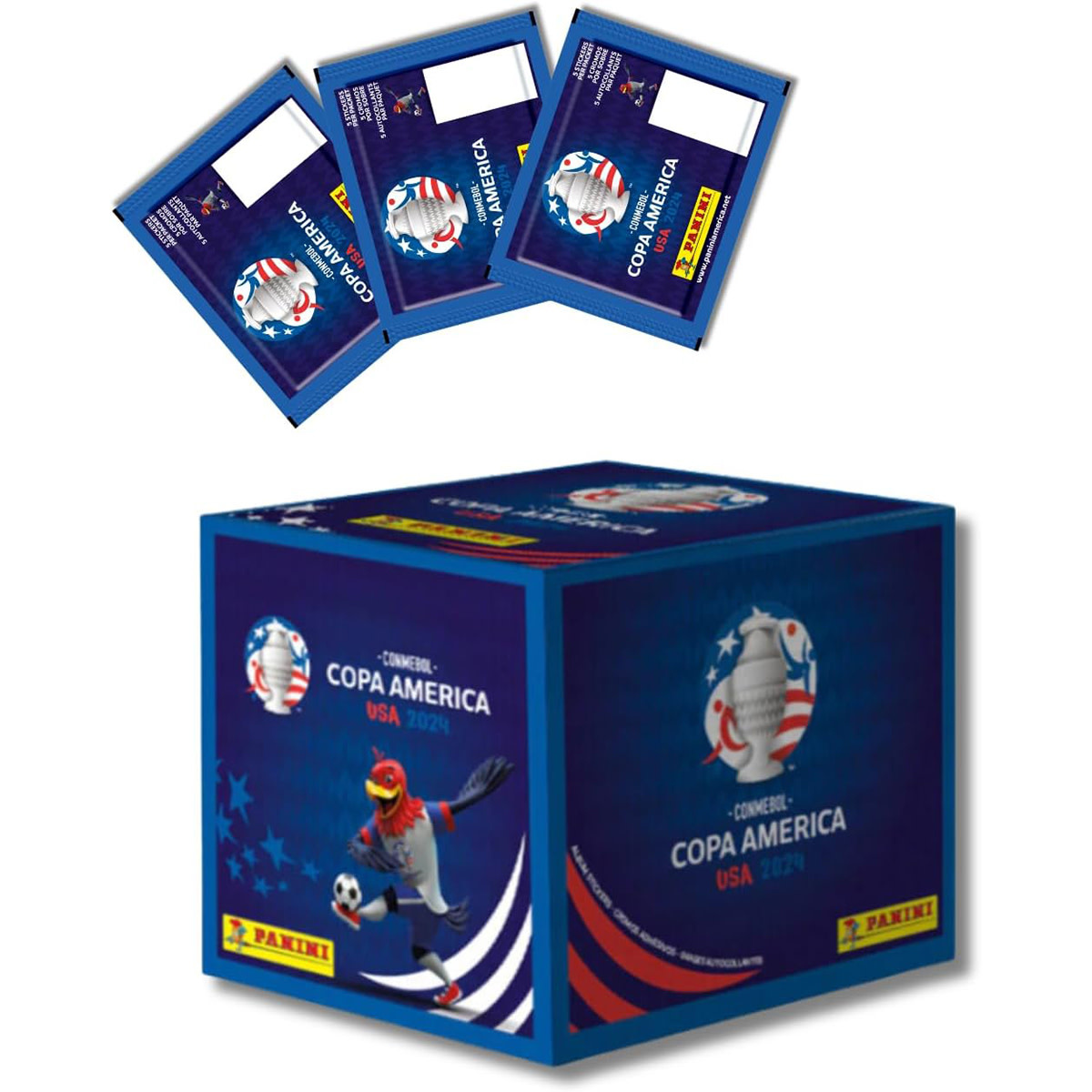 2007 Panini Copa America Venezuela Sticker Pack – Sealed 5-Sticker Pack (Italy Import)