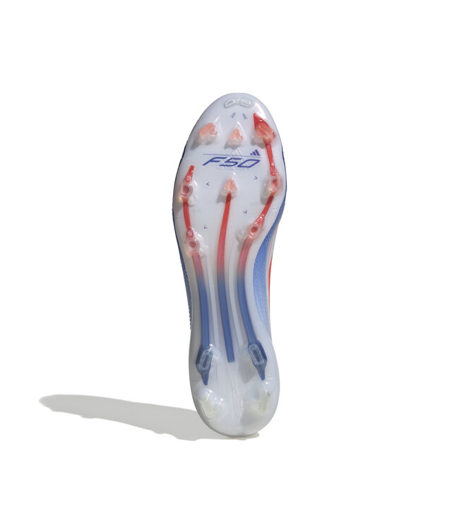 Adidas F50 Elite FG (White/Orange/Blue)