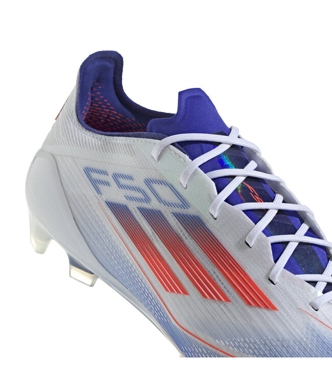 Adidas F50 Elite FG (White/Orange/Blue)
