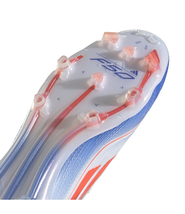 Adidas F50 Elite FG (White/Orange/Blue)