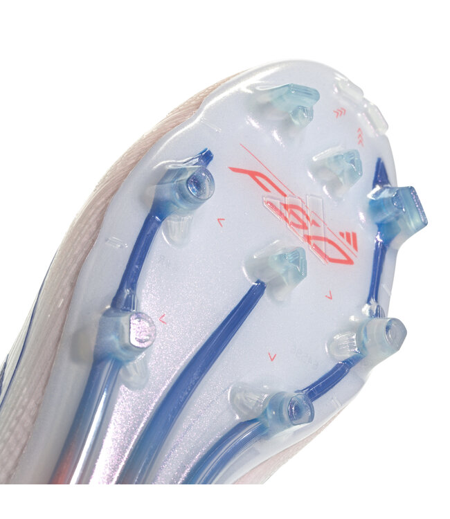 Adidas F50 Women's Elite Mid FG (White/Orange/Blue)