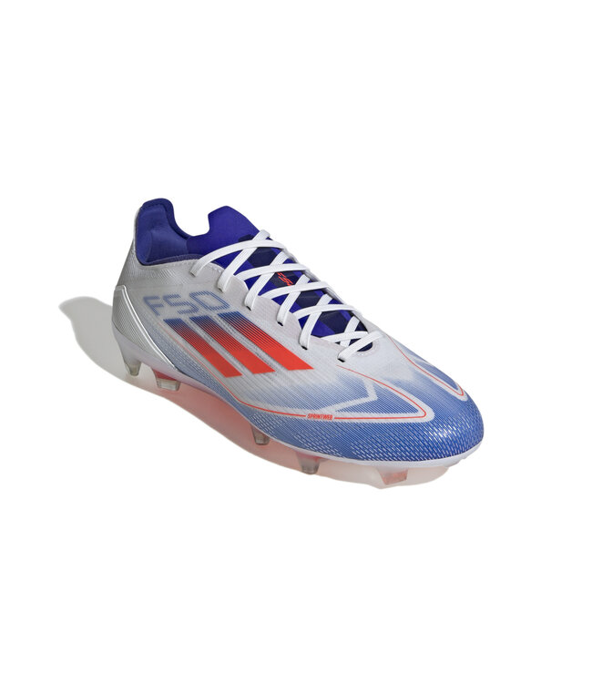 Adidas F50 Pro FG (White/Orange/Blue)