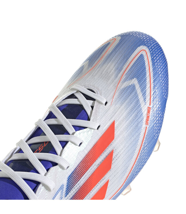 Adidas F50 Pro FG (White/Orange/Blue)