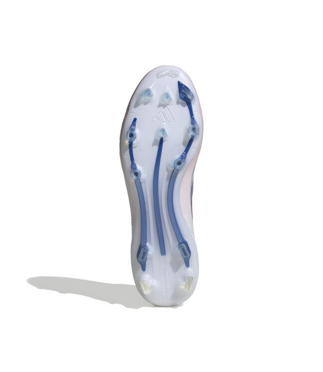 Adidas F50 Women's Pro Mid FG (White/Orange/Blue)