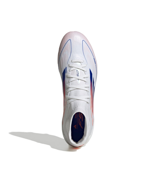 Adidas F50 Women's Pro Mid FG (White/Orange/Blue)
