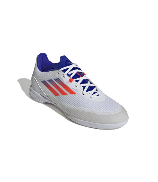Adidas F50 League Indoor (White/Orange/Blue)
