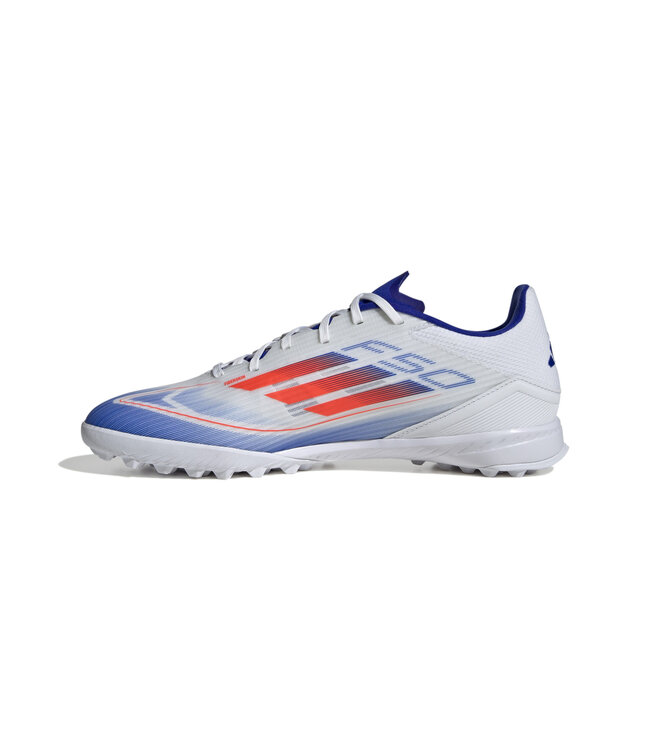 Adidas F50 League Turf (White/Orange/Blue)