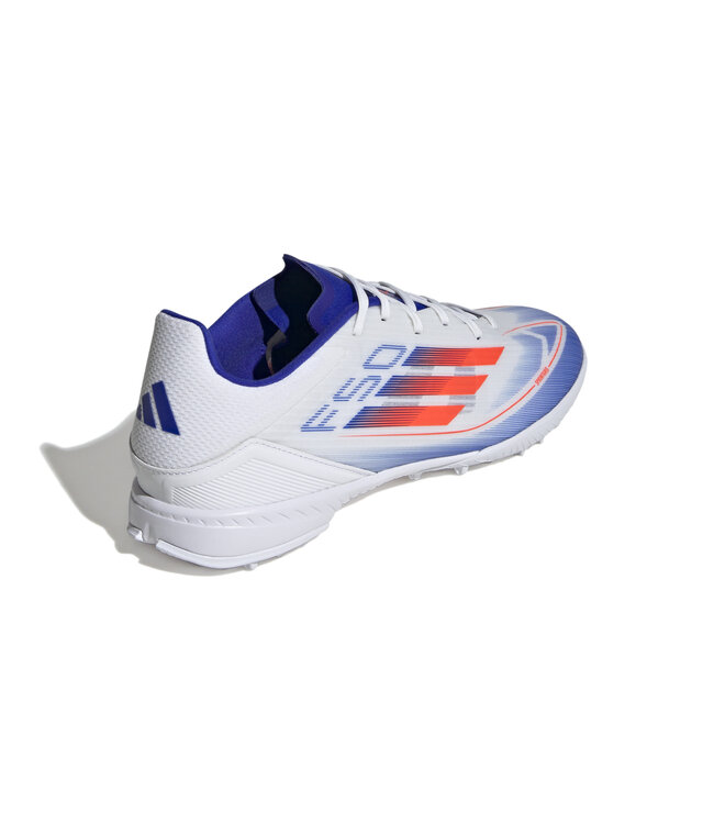 Adidas F50 League Turf (White/Orange/Blue)