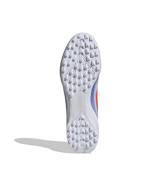 Adidas F50 League Turf (White/Orange/Blue)