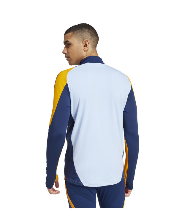 Adidas Real Madrid 24/25 1/4 Zip Training Top (Sky/Orange)