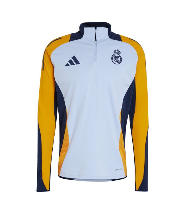 Adidas Real Madrid 24/25 1/4 Zip Training Top (Sky/Orange)