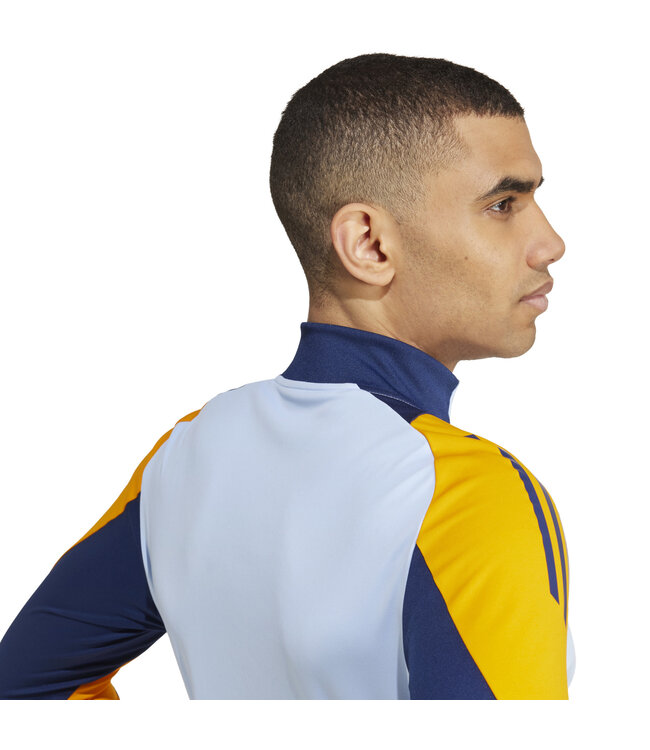 Adidas Real Madrid 24/25 1/4 Zip Training Top (Sky/Orange)