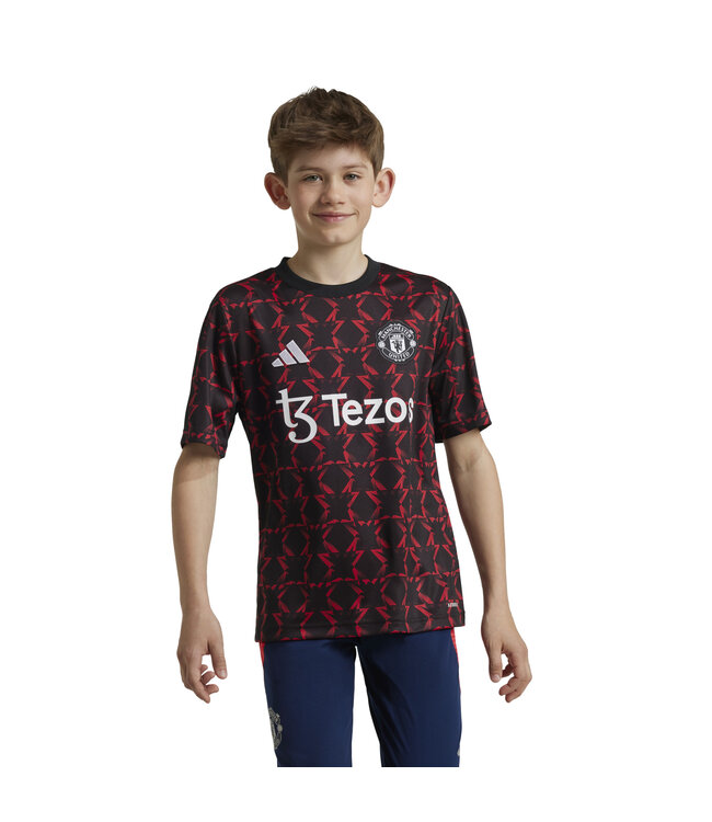 Adidas Manchester United 24/25 Prematch Jersey Youth (Black/Red)