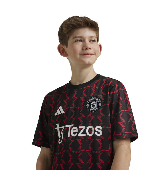 Adidas Manchester United 24/25 Prematch Jersey Youth (Black/Red)
