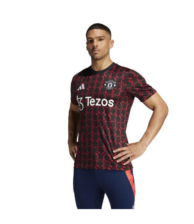 Adidas Manchester United 24/25 Prematch Jersey (Black/Red)