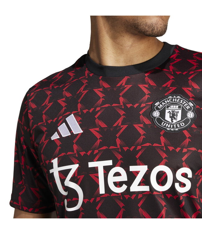 Adidas Manchester United 24/25 Prematch Jersey (Black/Red)