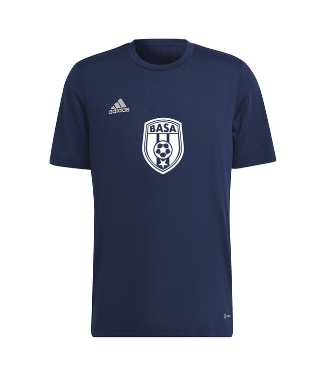 Adidas BASA Entrada 22 Poly Tee (Navy)