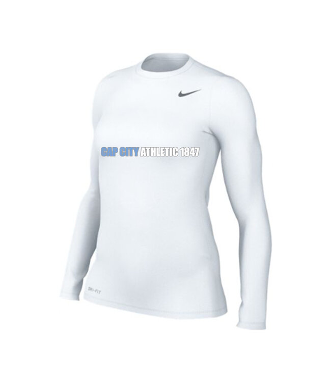 Nike CAP CITY LEGEND L/S TEE WOMEN (WHITE)