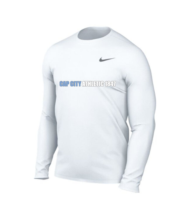 Nike CAP CITY LEGEND L/S TEE (WHITE)