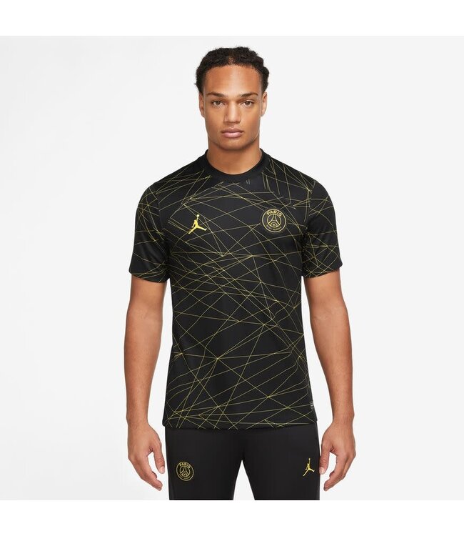 Nike PSG 23/24 Fourth Jersey (Black/Yellow)