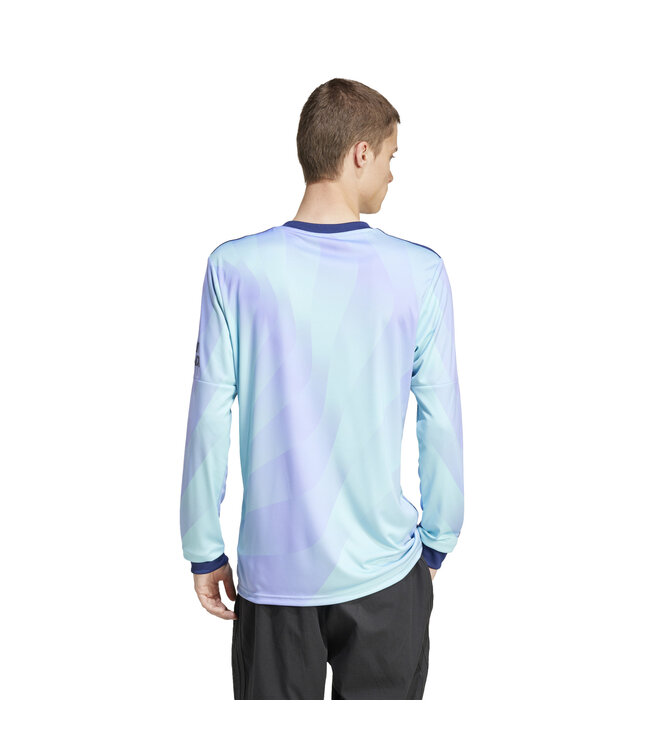 Adidas Arsenal 24/25 Long Sleeve Third Jersey (Teal/Purple)