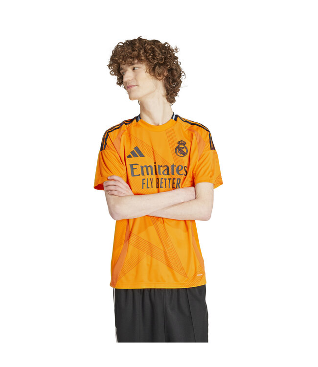 Adidas Real Madrid 24/25 Away Jersey (Orange)