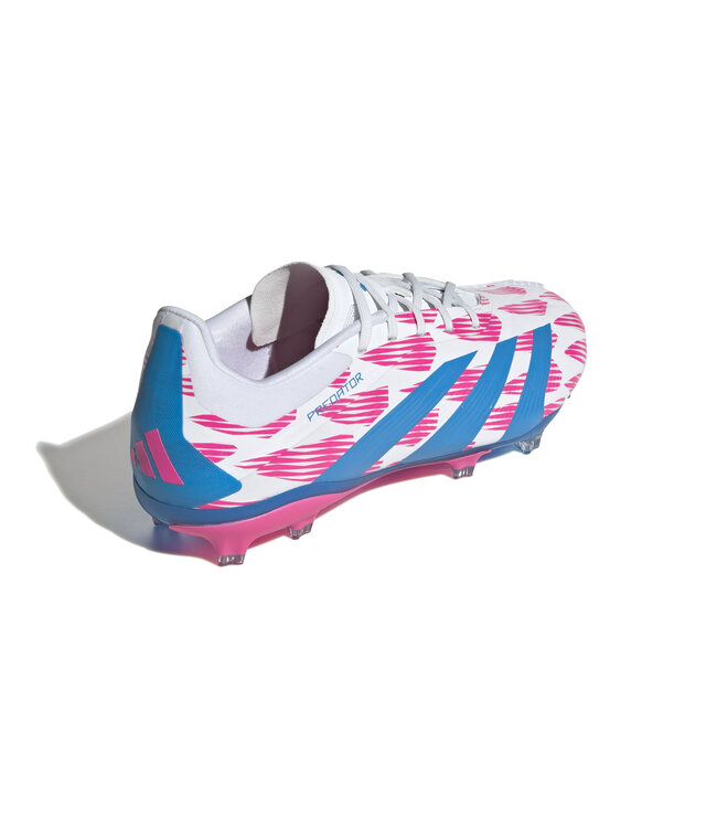 Adidas Predator Elite FG Jr (White/Blue/Pink)