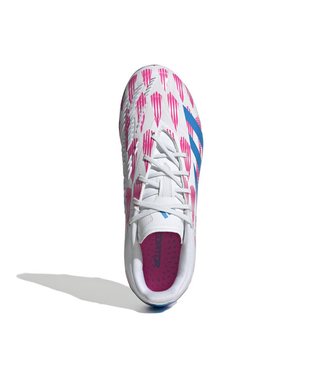 Adidas Predator Elite FG Jr (White/Blue/Pink)