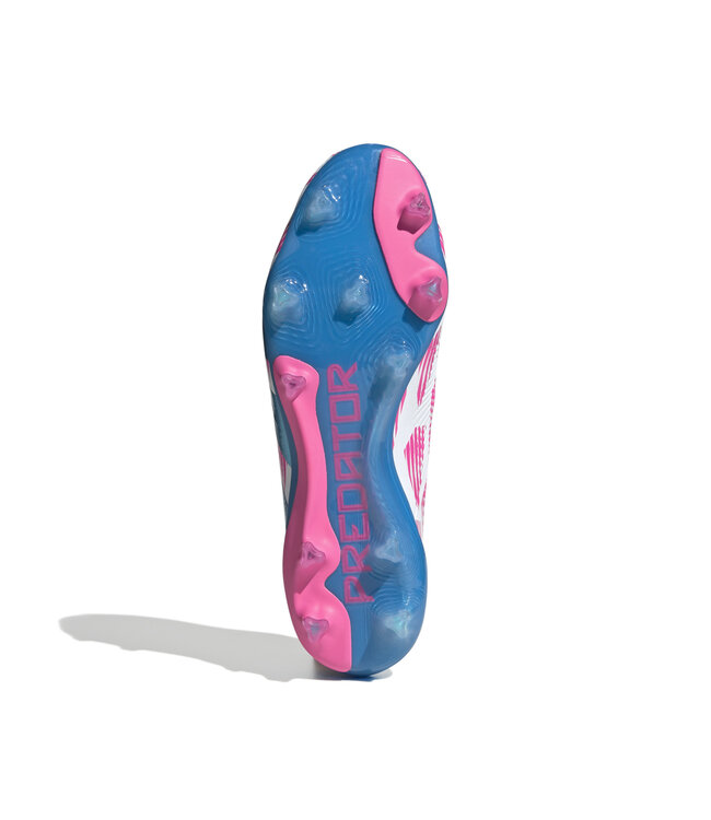 Adidas Predator Elite FG (White/Pink/Blue)