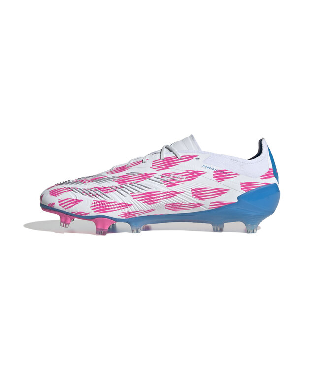 Adidas Predator Elite FG (White/Pink/Blue)