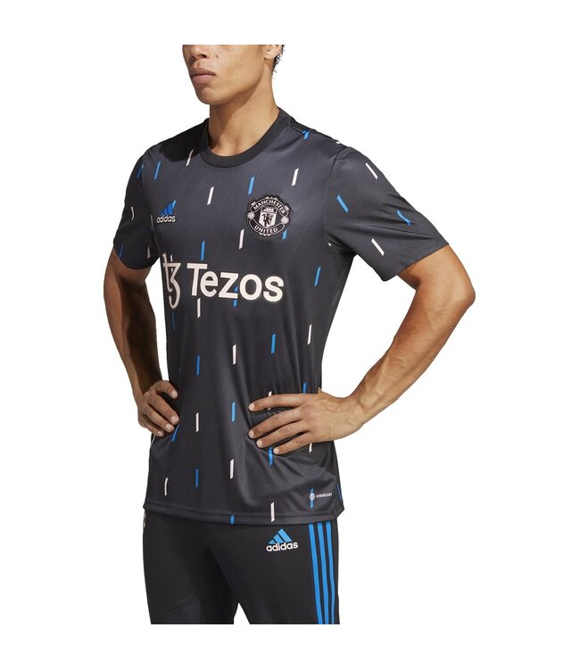 Adidas Manchester United 22/23 Prematch Jersey (Black/Pink)