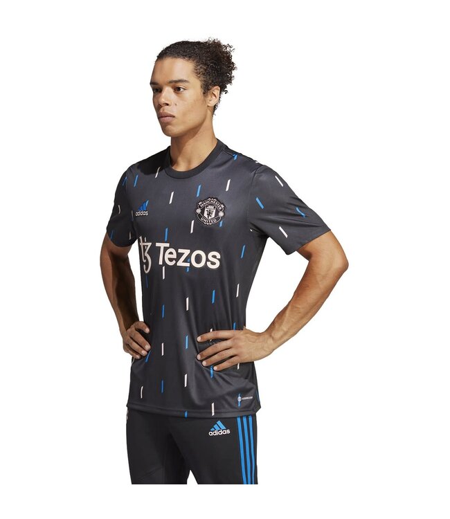 Adidas Manchester United 22/23 Prematch Jersey (Black/Pink)