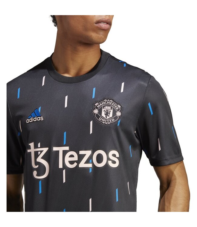 Adidas Manchester United 22/23 Prematch Jersey (Black/Pink)
