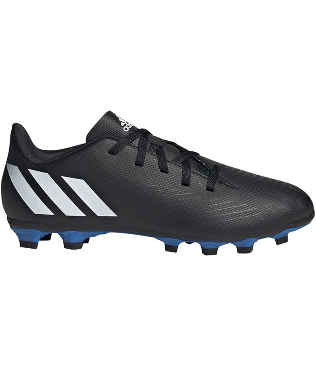 Adidas Predator Edge.4 FxG Jr (Black/White/Blue)