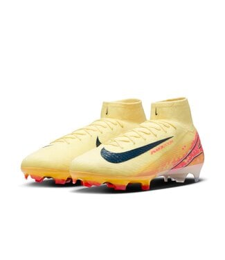 Nike ZOOM MERCURIAL SUPERFLY 10 ELITE KM FG (YELLOW/PINK)