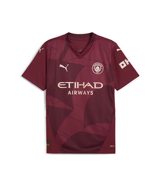 PUMA MANCHESTER CITY 24/25 THIRD JERSEY (MAROON)