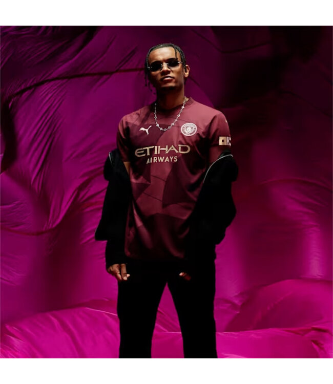 PUMA Manchester City 24/25 Third Jersey (Maroon)