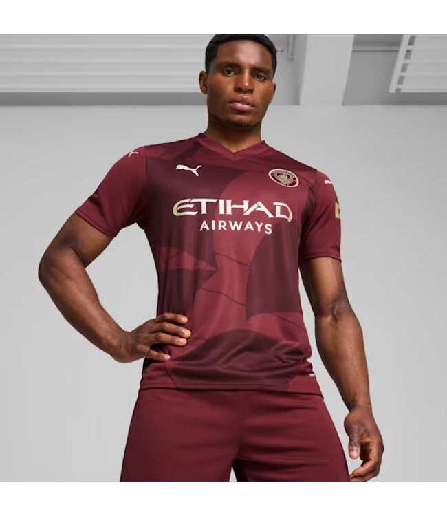 PUMA Manchester City 24/25 Third Jersey (Maroon)