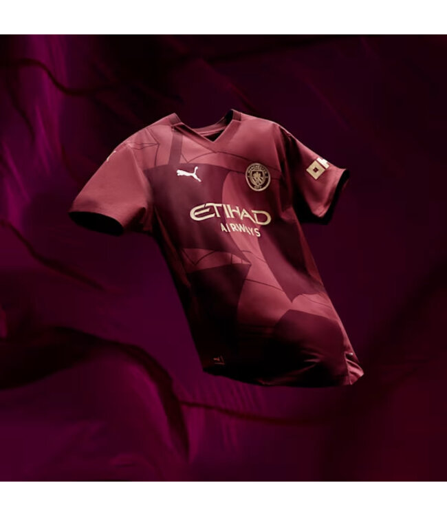 PUMA Manchester City 24/25 Third Jersey (Maroon)