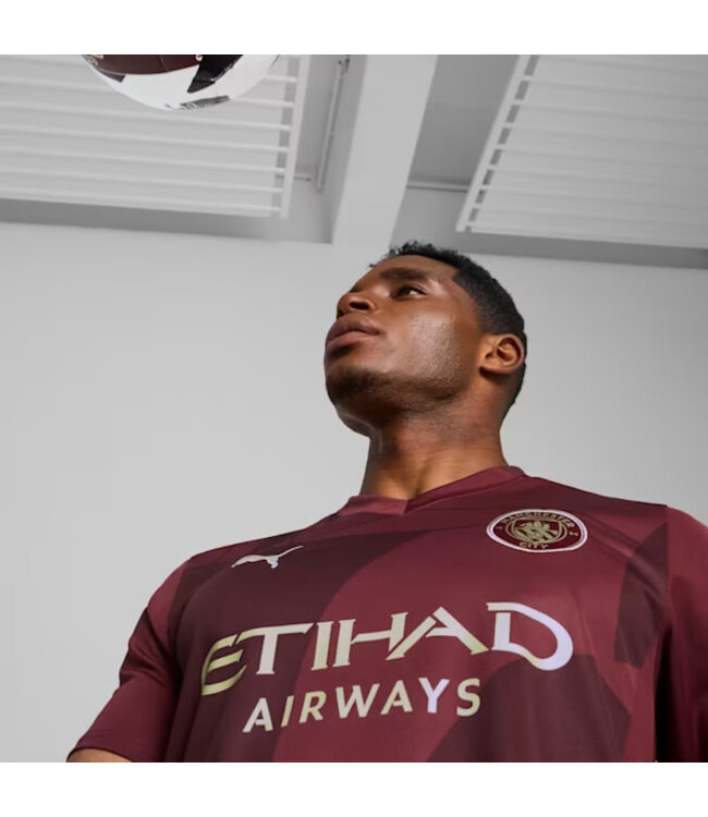 PUMA Manchester City 24/25 Third Jersey (Maroon)