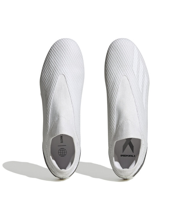Adidas X Speedportal.3 Laceless FG (White/White)