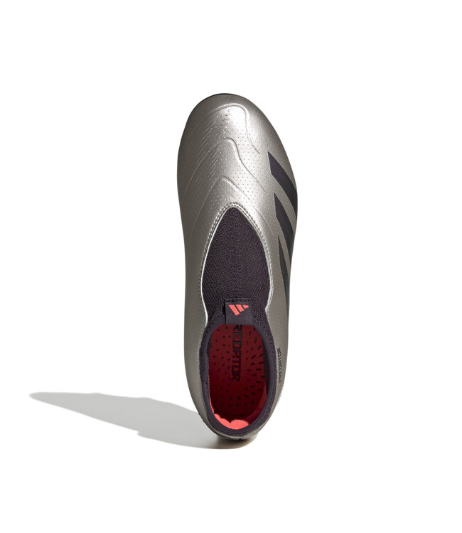 Adidas Predator League Laceless FG Jr (Silver)