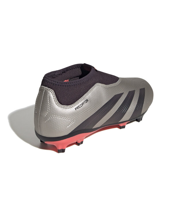 Adidas Predator League Laceless FG Jr (Silver)