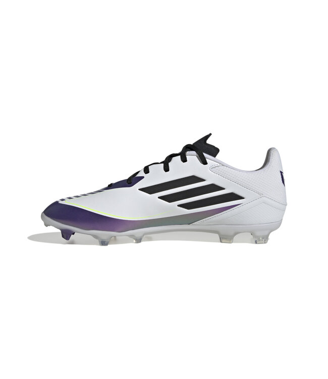 Adidas F50 League Messi FG (White/Purple)