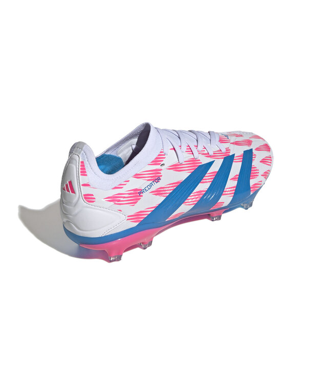 Adidas Predator Pro FG (White/Pink/Blue)