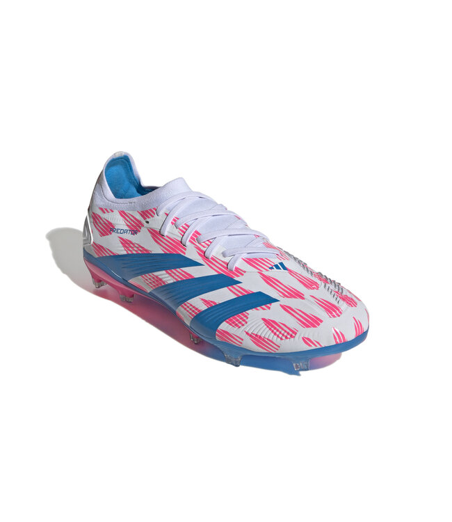 Adidas Predator Pro FG (White/Pink/Blue)