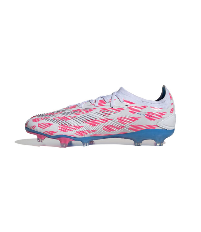 Adidas Predator Pro FG (White/Pink/Blue)