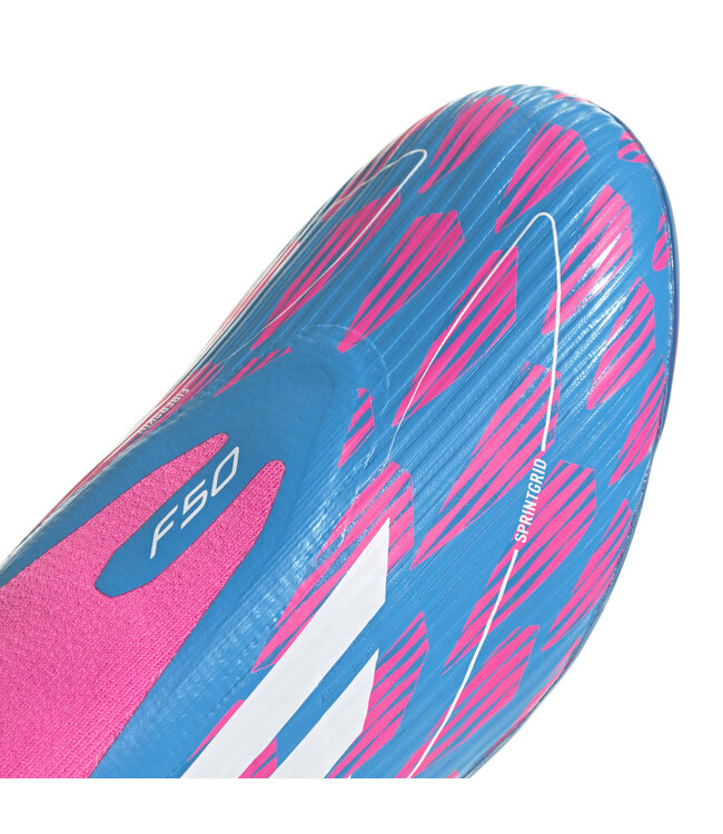 Adidas F50 League Laceless FG (Blue/Pink)