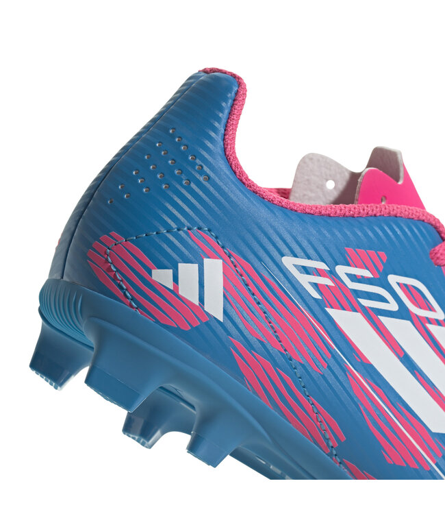 Adidas F50 Club FxG Jr (Blue/Pink)