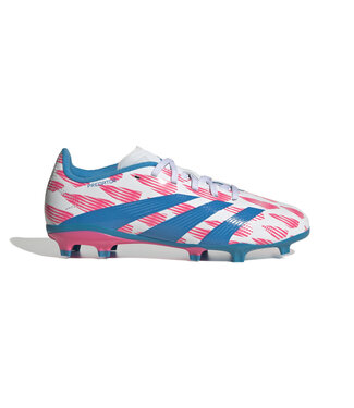 Adidas PREDATOR LEAGUE FG JR (WHITE/PINK/BLUE)